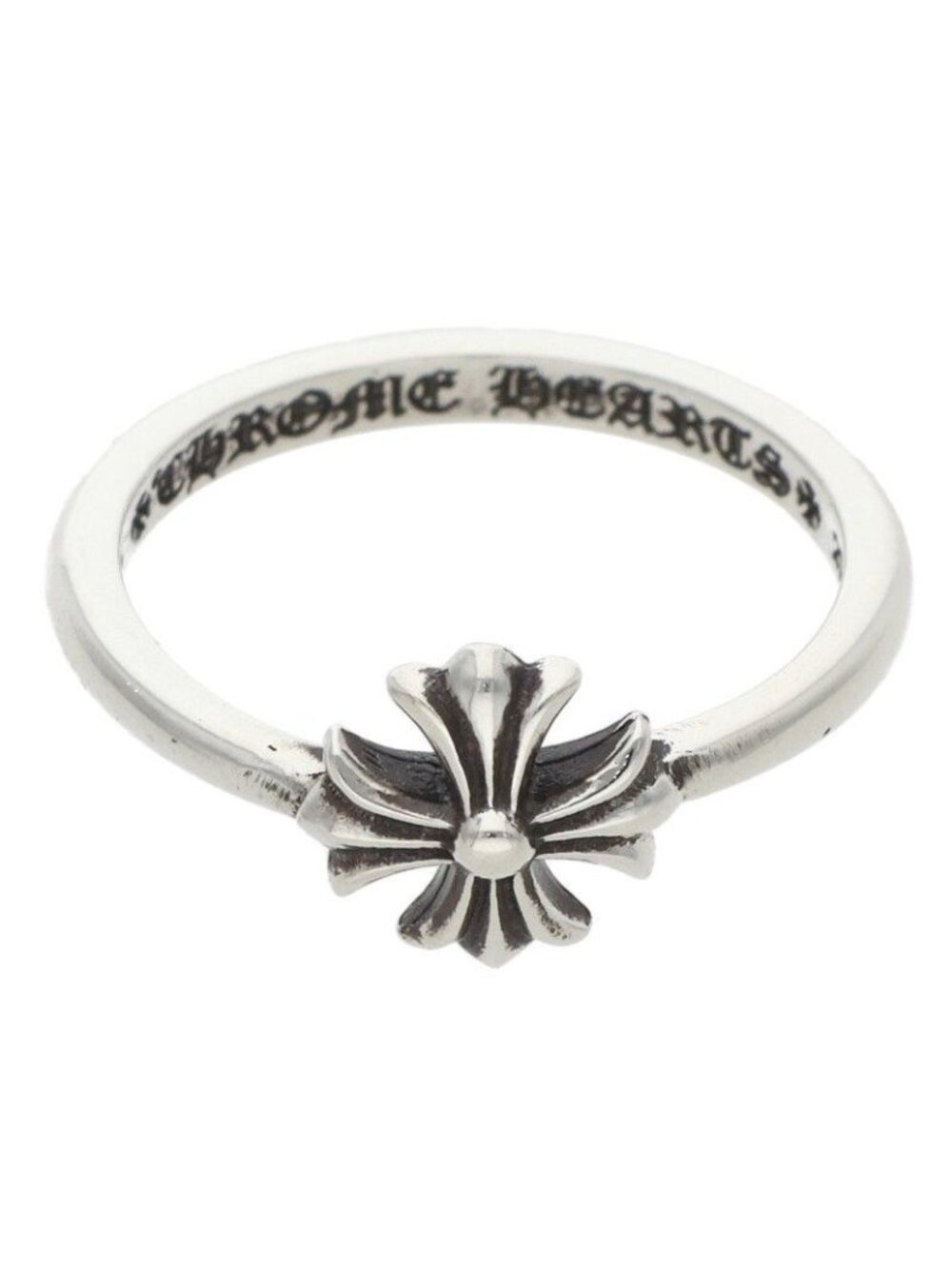 Chrome Hearts Bubblegum CH Plus Silver Ring